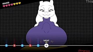 Toriel Experiences Intense Group Banging Pleasure