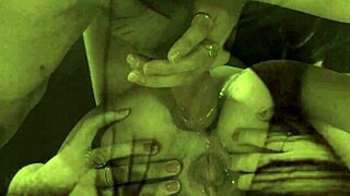 vintage ancient film with old hairy themes