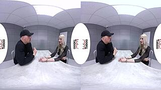 Blonde With Big Tits Fucks For Freedom In Virtual Taboo