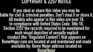 hot milf aria khaide sucks the cum out of rome majors big dick, right?