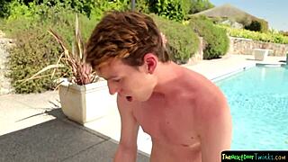 first time amateurs twinks enjoy an outdoor group gathering