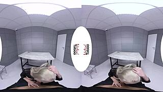 Blonde With Big Tits Fucks For Freedom In Virtual Taboo