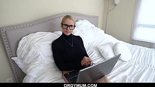 stepson caught sneaking on busty milf sarah vandella’s huge rack