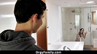 hey, wanna see your horny stepsister take stepro's cock deep in wild orgyfamily?