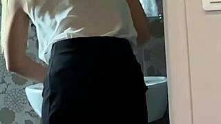 Blonde Cleaning Lady Tiffany Leiddi Picked Up for POV Hotel Sex