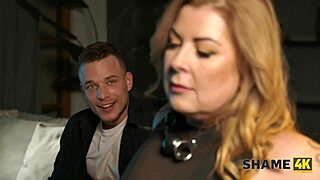 shame4k, just like that book, czech wife explores kinky desires