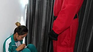 Thai amateurs explore hardcore anal fun in squid game style 😈🍑