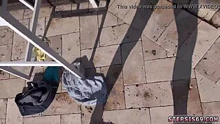 I view blonde teen 3 some