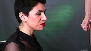 Cum Dripping From Mouth!