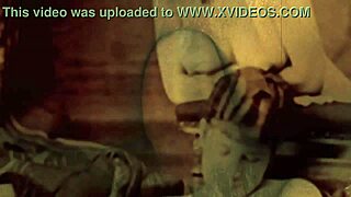 vintage ancient film with old hairy themes