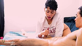 veronika boss tells her roommate to fuck her when fever makes her horny