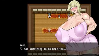 I watch the blonde gal taking those village cocks on the ranch