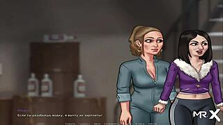 In Summertime Saga, the teen's pussy gets all the attention in episode 4.45.