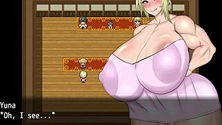 I watch the blonde gal taking those village cocks on the ranch