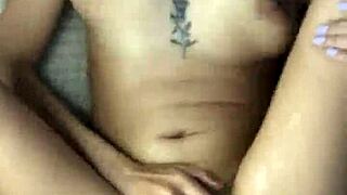 i love watching that teen squirt during missionary fucking, her big tits bouncing