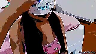 Cute and demure Stepsister has a dirty slippery wet experience with ice cream at Café; Ends up giving hentai