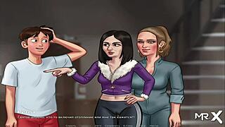 In Summertime Saga, the teen's pussy gets all the attention in episode 4.45.