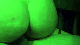 Amateur teen bound and fucked hard in mature threesome