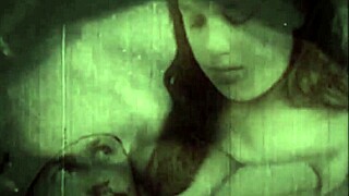 vintage ancient film with old hairy themes