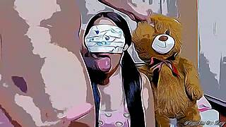 Innocent Asian Teen Tricked Into Sucking Monster Cock