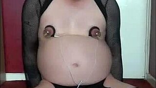 Bisexual Crossdresser Mark Wright Tries Electro On Himself And Gets Turned On!