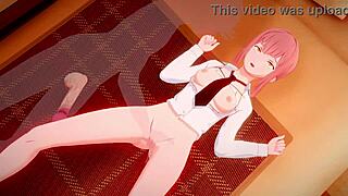 miss makima moans loudly as she's penetrated hard