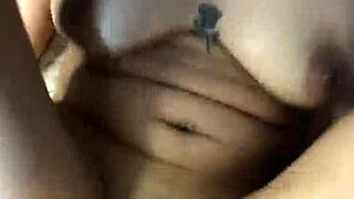 i love watching that teen squirt during missionary fucking, her big tits bouncing