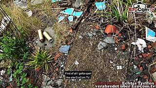 Outdoor Analsex Mit Einer T�towierten Deutschen Milf Beim Echten Sexdate