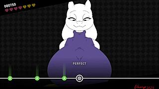 Toriel Experiences Intense Group Banging Pleasure