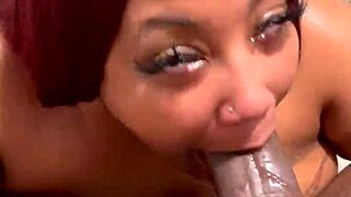 miss exquisite slurps her neighbor with some messy oral action