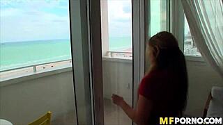 Slutty Latina Teen Fucked Hard And Raw By Her Friend In POV