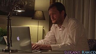 these classy europeans are sucking big black cocks in a wild group scene