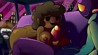 Carol from Friday Night Funkin compilation in anime hentai style