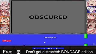 don't get distracted by this intense bondage game, stay focused!
