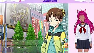 vtuber plays game and masturbates with vibrator