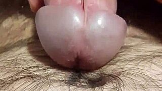 Young solo boy delivers intense cumshot performance