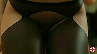 Ashley Graham Rides Hard in Umbrella Transmission 3