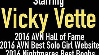 Does Vicky Vette Celebrate With A Blowjob?