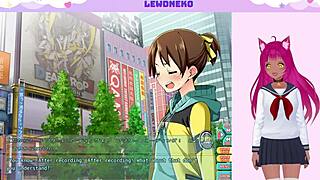 vtuber plays game and masturbates with vibrator