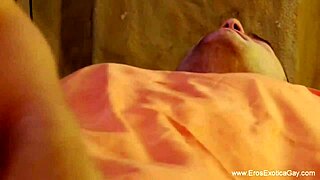 Master huge monster cock skills in intense gay massage session