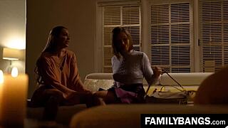 Stepsister Adriana Chechik and Abigail Mac Scissor Wild After Breakup!