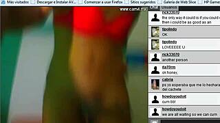 I watch this Colombian shemale on cam4