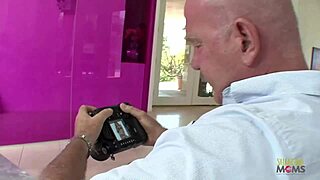 Photographer Intensely Licks and Fucks Slim Model's Wet Pussy