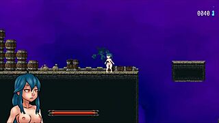 Nayla's castle hentai game ep 2 hot shemales witches fucking in the shower!