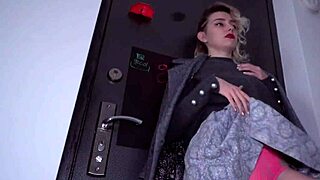 after the party, my step sister rides my cock moaning