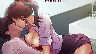 becoming roommates with my boss, episode 9, gets wild...
