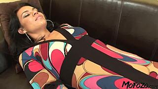 yo, you see this black-haired slut gettin’ her face drilled on mofozo com?