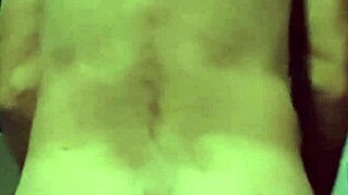 The married guy bends over in his kitchen for some hot action.