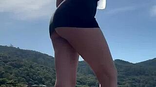 melina khalifa bent over in floripa heat! 🔥