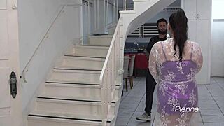 biella and ágatha ludovino suck the cop's big black cock